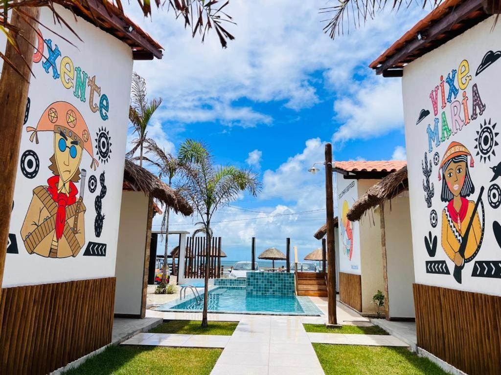 Flats Villas Litoral Sul - Praia Pontal Do Peba - Piacabucu - Al Exterior foto